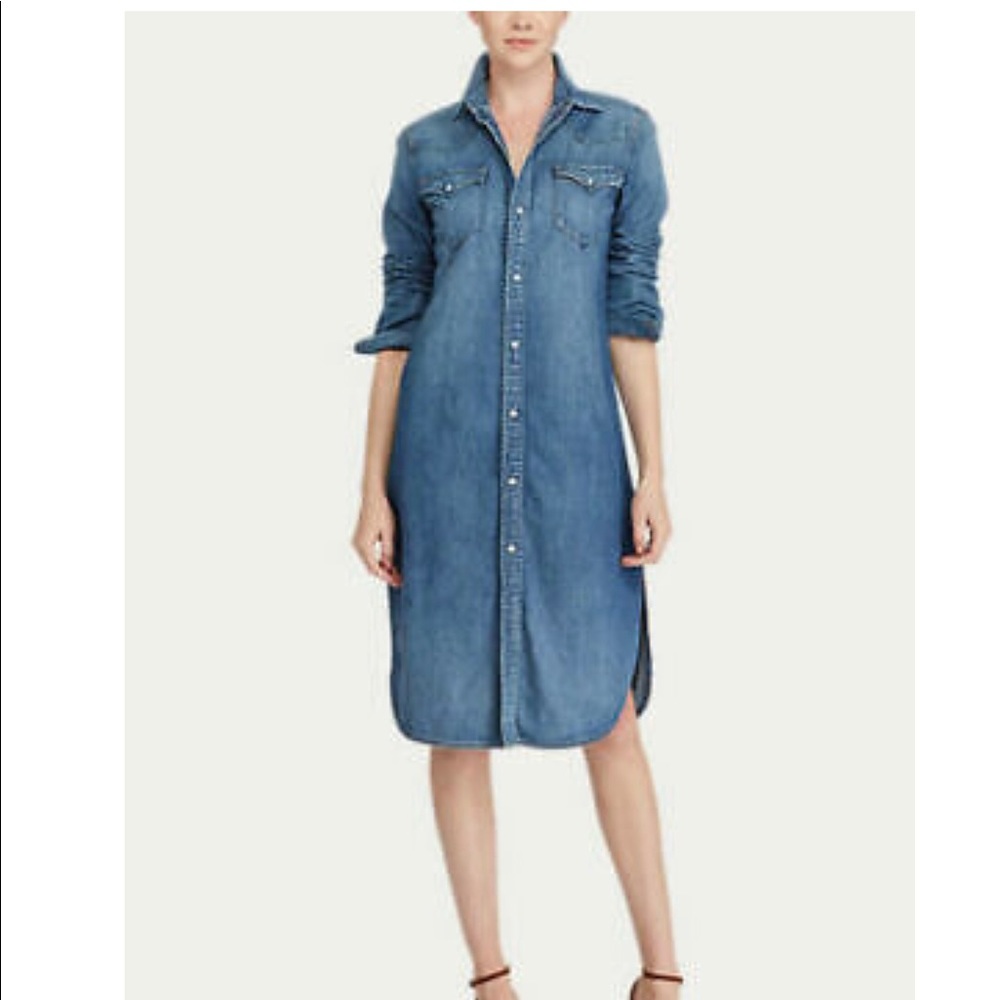 Polo RL Denim Shirtdress
